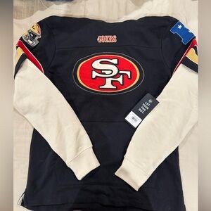 NWT ‘47 Split Zone SF 49ers Cornerback Pullover size medium